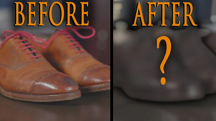 Can These Shoes Be Saved? How To Re-Dye Leather Dr...