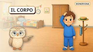 Le Parti del Corpo 🧍 | Italiano per bambini con Minervina screenshot 4