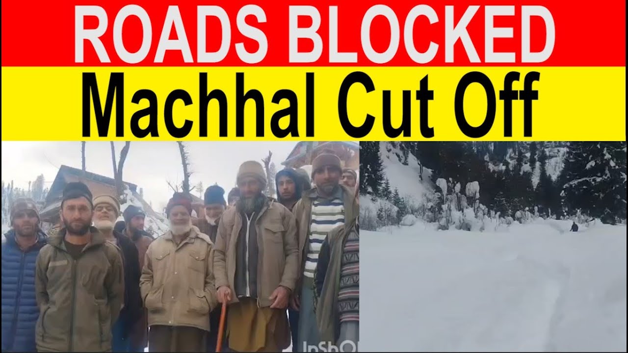 Machhal Border Area Cut Off After Fresh Snowfal || Navdeep News - Sach ke Sath ||