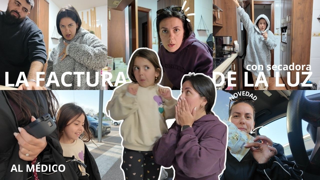 ¡Llegó! 😱 LA FACTURA de la LUZ después de tener SECADORA | ¿cocináis esto igual que yo? 🤔