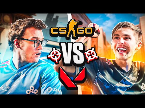 VALORANT Pros vs. CS:GO Pros - Who Has Better Aim?