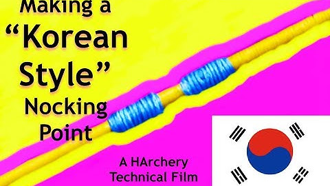 George Harding Archery Tips - Nocking Point