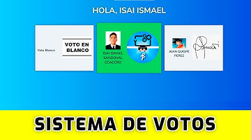 Sistema de Votos en PHP, MySQL y Laravel 10 | Elecciones Escolares