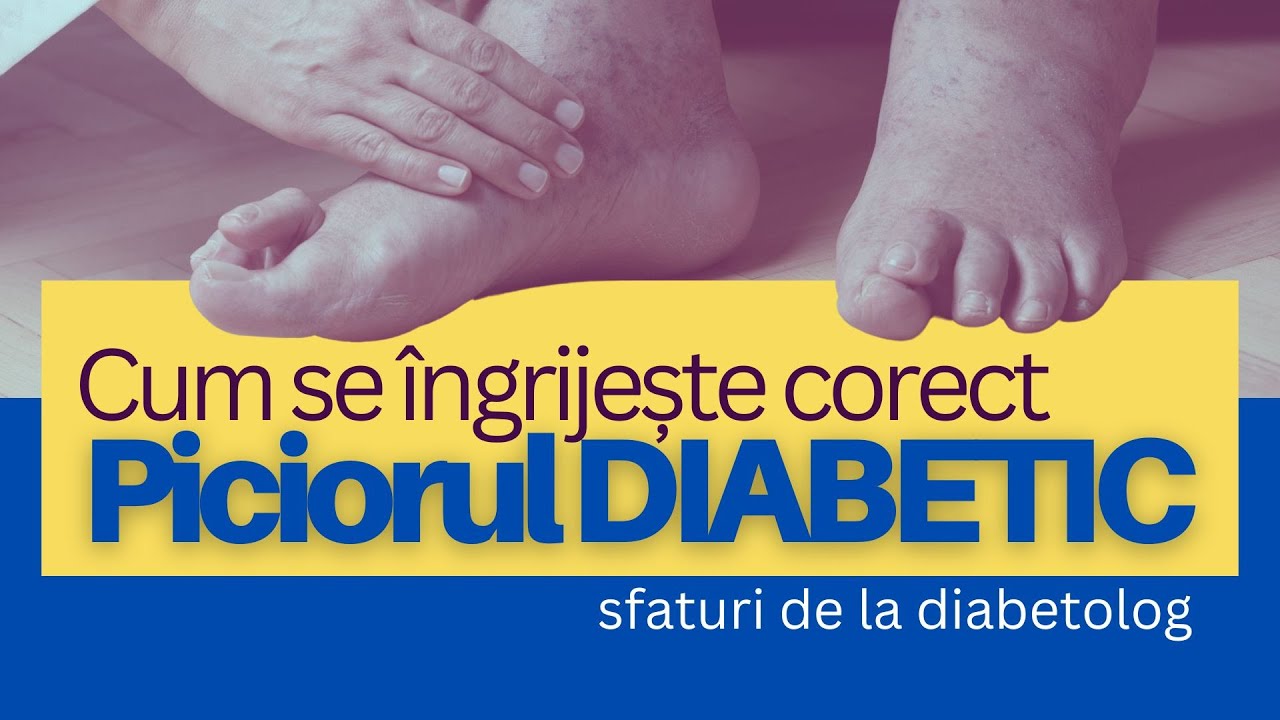 Îngrijirea Piciorului DIABETIC
