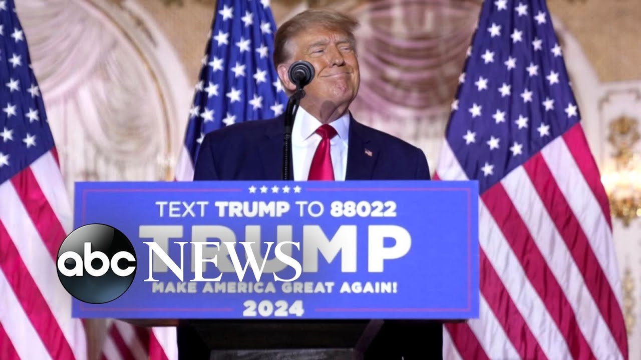 How Former President Trump’s 2024 Candidacy Could Affect the GOP l ABCNL