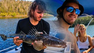 Monster Flathead & Jewfish Boat Camping