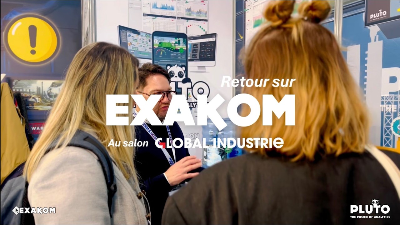 EXAKOM présente PLUTO Analytics à Global Industrie ! - YouTube