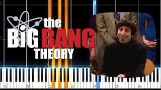 Howard's Song | The Big Bang Theory (Short version) PIANO TUTORIAL (FREE Sheet in the description) screenshot 2