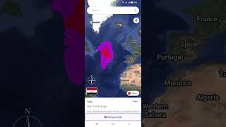Iraq vs Greenland world size comparisongeography#geography#map#song#world#comparison#shorts