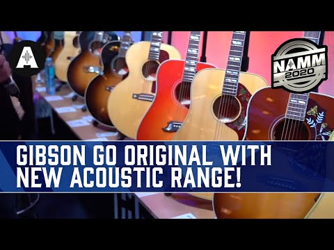 NEW Gibson Original & Modern Series Acoustic Guitars - Full Walk-through! - NAMM 2020
