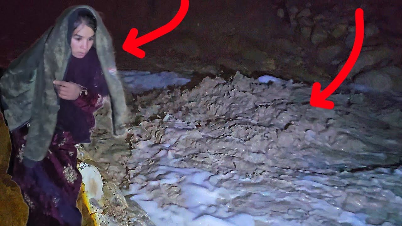 🌧️ Wild flood in the village; Family's battle to save the donkey 😱