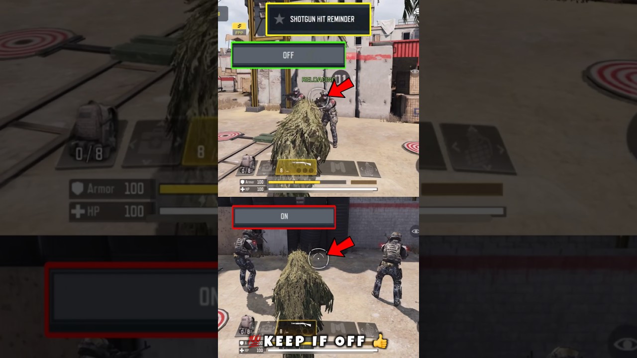 ✅ Try This Pro Shotgun Setting in CODM BR 🔥💯 Codmobile Tips and Tricks 