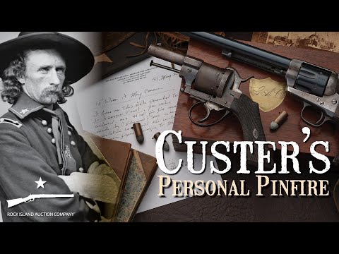 Custer's Personal Pinfire Revolver