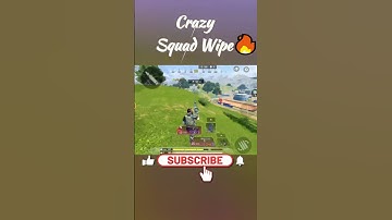 Crazy squad wipe🤯😱 Cod Mobile Battle Royale #1v3