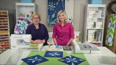 Sparkling Snow Diamonds Quilt - Quilting Tutorial and Free Pattern