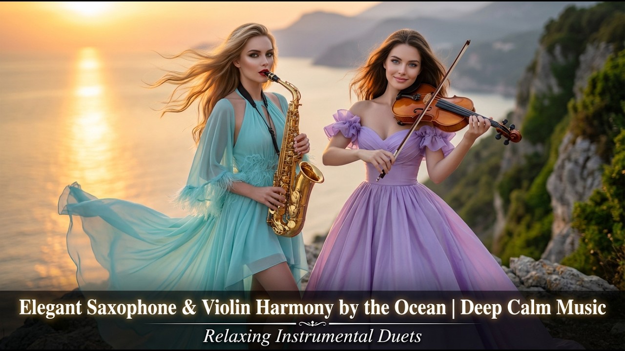 Paz Interior 🎷 Saxofón Romántico Instrumental   Música Perfecta para Tu Momento de Paz 🧘‍♂️