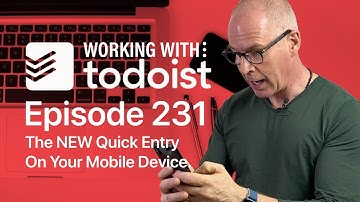 How The New Todoist Quick Entry Works On Your Mobile Device
