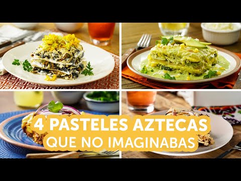 4 pasteles azteca