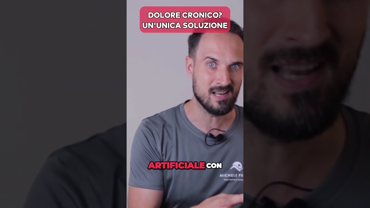 AUTOAPPRENDIMENTO: l'unica soluzione al DOLORE CRONICO 