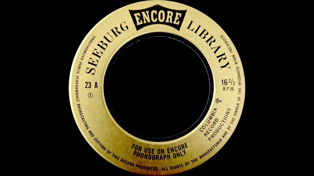 Seeburg 1000 Encore Library 23 (1963) YouTube