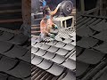 Oddly Satisfying: The Endless Assembly Line of Traditional Roof Tiles