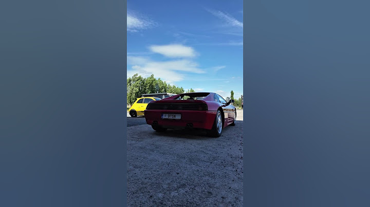 From Oldtimerfarm to proud new owner – the Ferrari 348 TS is on the road! 🏁🚗💨🔥 #ferrari