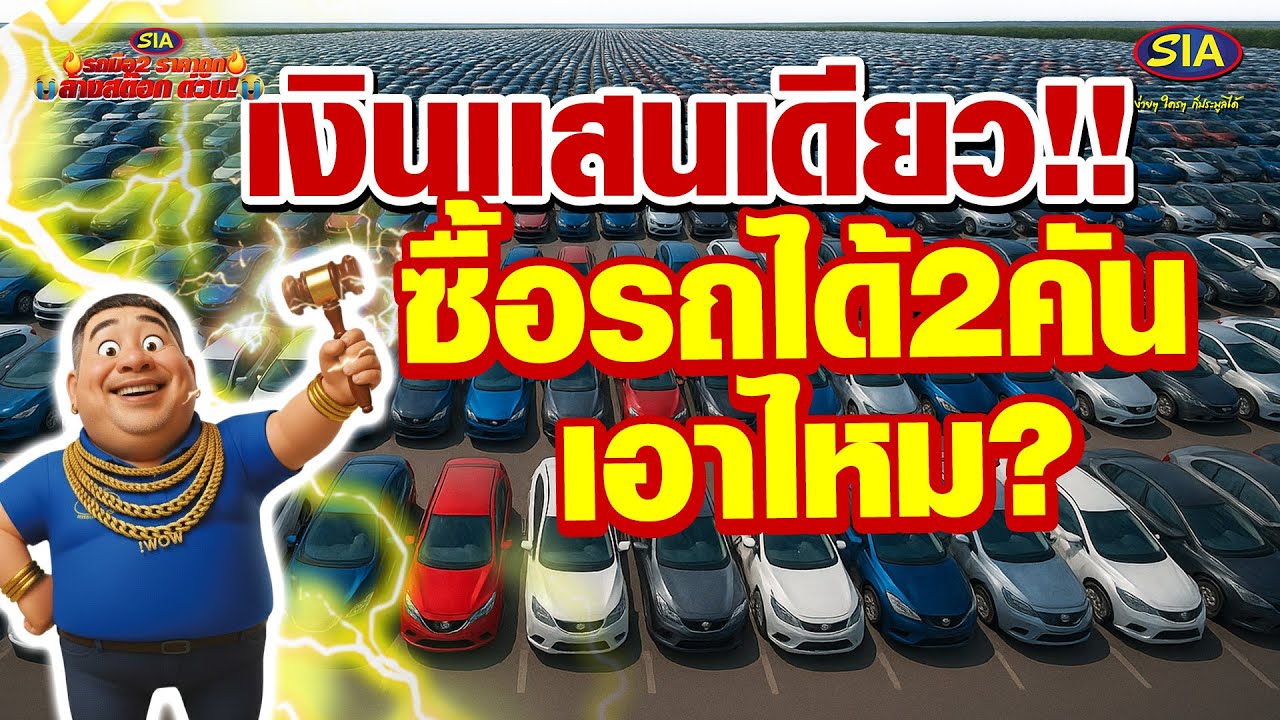 เงินเเสนเดียว!! ซื้อรถได้2คัน เอาไหม?
