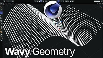 Do A "Wavy" Geometry Animation with Matrices in Cinema 4D | Easy