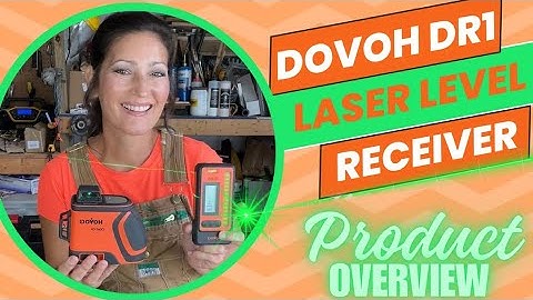 MUST HAVE! DOVOH DR1 LASER LEVEL RECEIVER REVIEW, UNBOXING, PARTS & HOW TO OPERATE INSTRUCTIONS