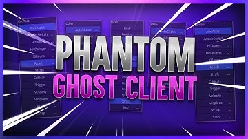 Minecraft Phantom Ghost Client 1.8 + FREE DOWNLOAD