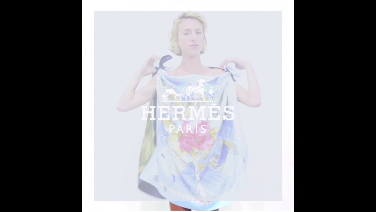 Summer is a Verb: How To Wear Your Hermes Twilly Orrrr Party Piece Trick