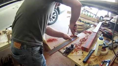 Bonehead Build 2.05 - Finishing the Fretboard