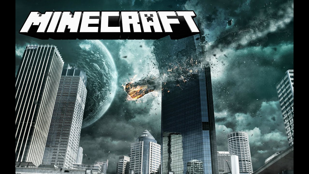 Minecraft - METEORS DESTROYING CITY! (Meteors Vs City) - YouTube