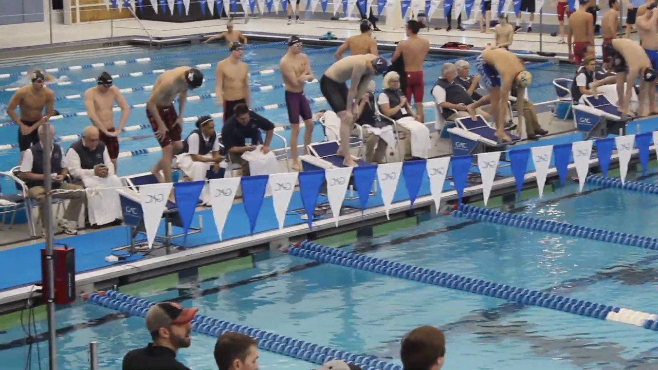 2019 ACC Conf Men's Swimming 200Free prelim UofL Colton Paulson 134.63 YouTube