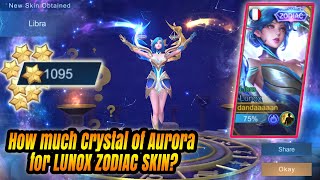 Getting Lunox Zodiac Skin (Libra) - Mobile Legends