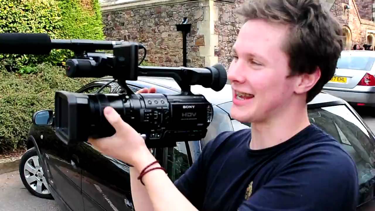 Ollie Barbieri J J Jones takes to filming