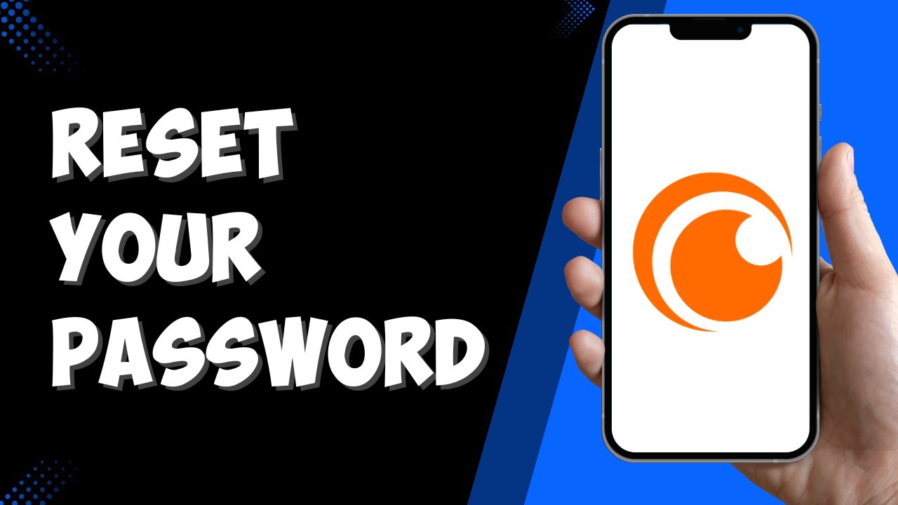 How To Reset Crunchyroll Password - YouTube
