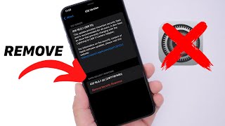How to Remove iOS Rapid Security Responses Profile