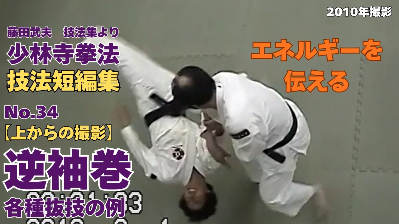 vol.121【少林寺拳法 Shorinji Kempo 徳島】技法短編集 No.34 逆袖巻