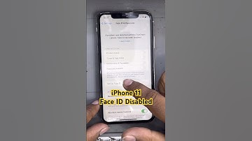 A problem was detected with the TrueDepth camera. Face ID has been disabled #shorts