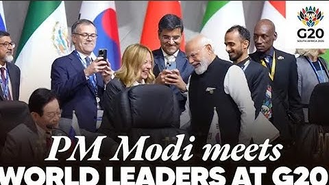 PM Modi shares heart-warming exchanges with global leaders at the G20 Summit