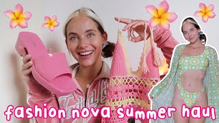 Huge Summer 2022 Vacay Try on Haul *ft Fashion Nova*