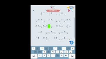 Cryptograms Daily Challenge 11/14/2025
