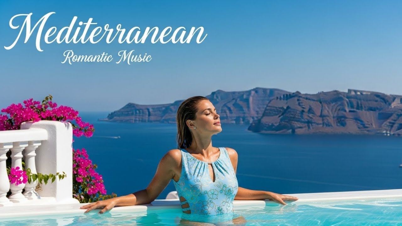 Italian Coastline Dreams 🎶 Soft Guitar Music with Calm Ocean Scenery | 4K