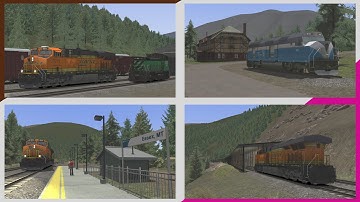 First look at the Marias Pass route in Train Simulator 2022!