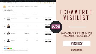 How To Create a Wishlist On Your WooCommerce Store For Free? + Add Core Nav Menu Icon ❤️
