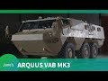 IDEX 2019: ARQUUS VAB Mk3 6x6 Infantry Fighting Vehicle