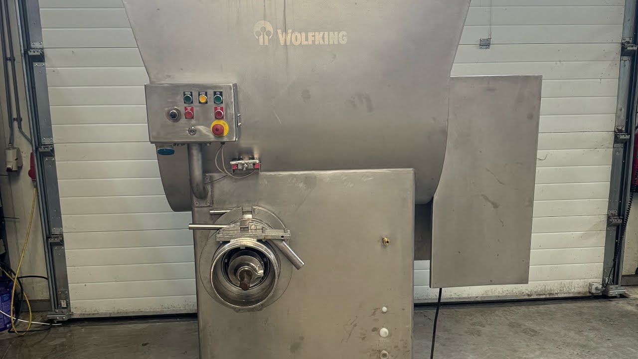 Wolfking SFG 850/200 – High-Capacity Grinder for Superior Meat Processing