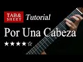 Por Una Cabeza -  Guitar Lesson + TAB