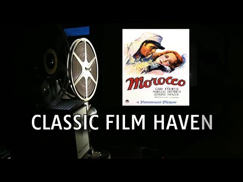 Haven "Morocco" 83%RT #marlenedietrich #garycooper still